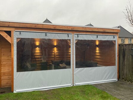 Verandazeil breed 100cm x hoog 240cm
