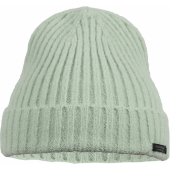 Roadsign gebreide rib muts| lichtgroen