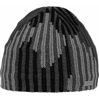 Roadsign fantasy gebreide muts| zwart/grijs