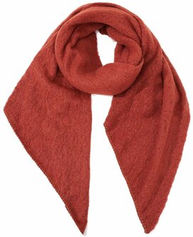 Oversized roestbruine sjaal 180&times;50cm