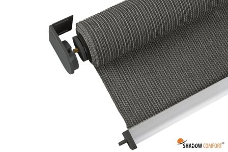 Rolgordijn voor buiten 1,48x2,40m (BxH) Cool Grey