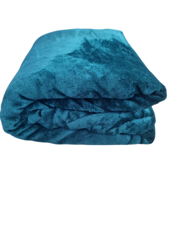 Fleece deken groen  200 x 220 cm