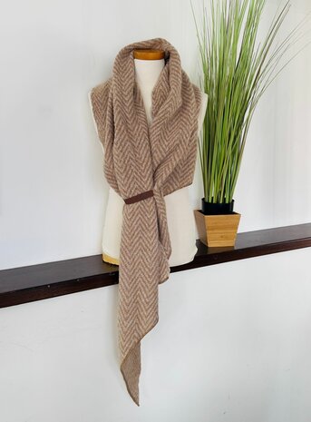 Sjaal Jet Beige