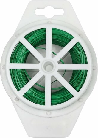 Benson - binddraad Groen - 100m – Geplastificeerd – Tuindraad