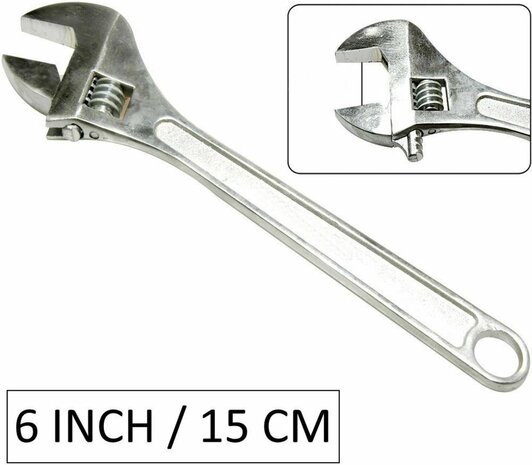 Benson moersleutel verstelbaar 6 inch