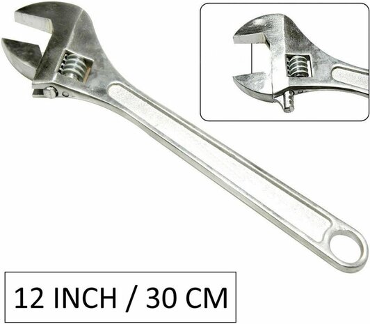 Benson moersleutel verstelbaar 12 inch