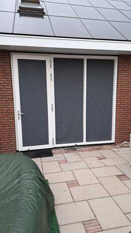 coupon screendoek van de rol 