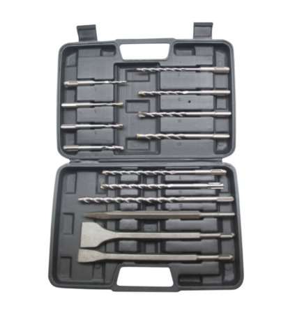 Borenset beitel + SDS 14-delig | betonboor Ø 5-12mm | beitel Ø 14-40mm