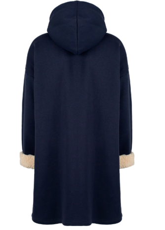 Roadsign Australia dames sweater vest extra lang | marineblauw