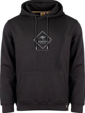 Roadsign Australia heren sweatshirt | zwart 