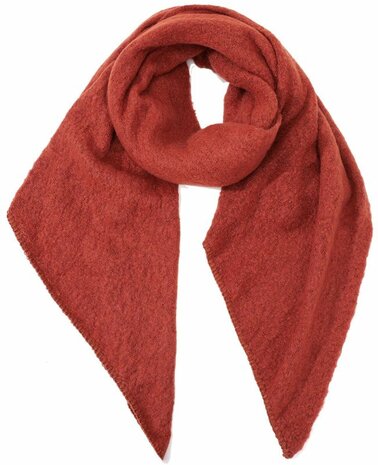 Oversized roestbruine sjaal 180×50cm