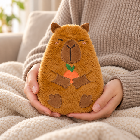 Warmte knuffel capibara