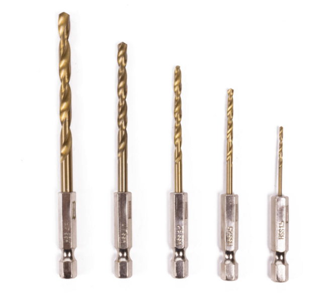 Metaalborenset 5-delig Tita bit | metaalboor &Oslash; 4-10mm