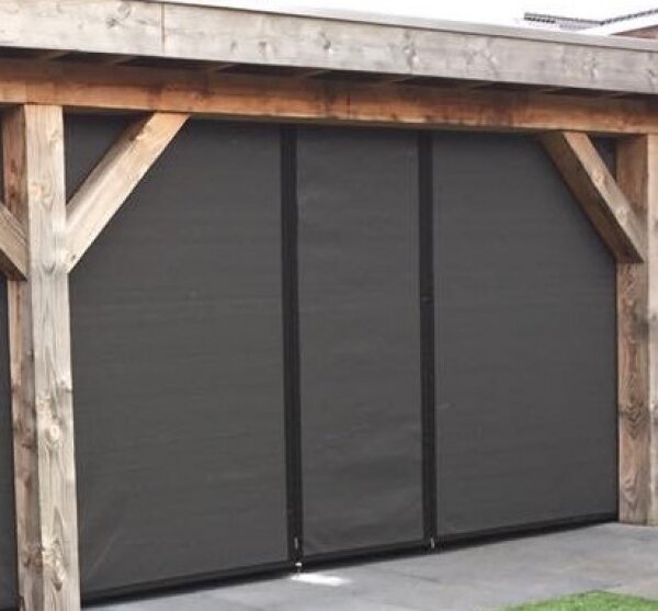 Veranda/winddoek EXCLUSIEF tot 250cm breed x 220cm hoog  