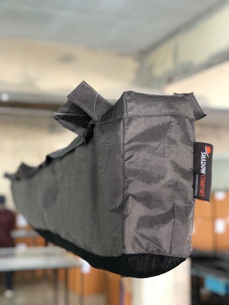 Beschermhoes harmonicadoek 370cm breed