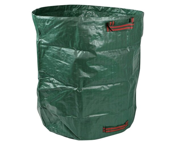 Tuulkit Garden tuinafvalzak 272 liter &ndash; herbruikbaar &ndash; extra sterk - met handvaten, support rings en waterafstotend materiaal