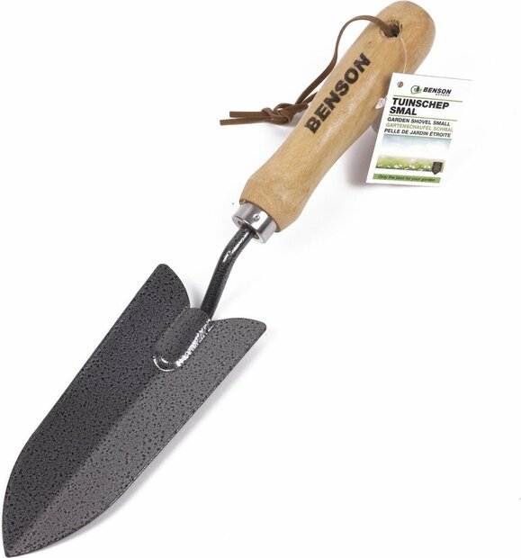 Benson tuinschep | houten handvat | smal 30 cm