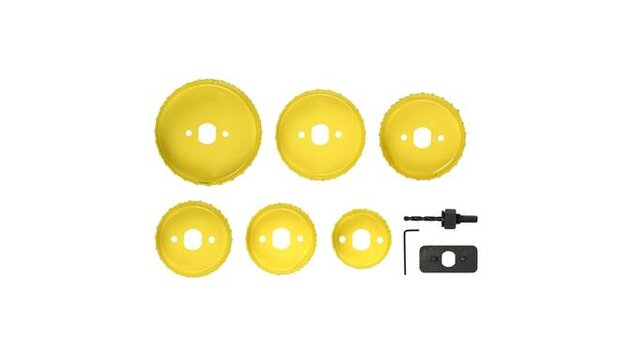 Gatenzaagset 9 dlg | heavy duty