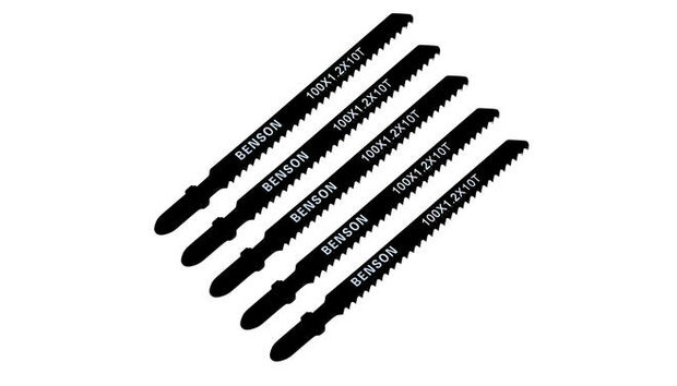 Decoupeerzaagbladen | hout t-schacht | 5 dlg