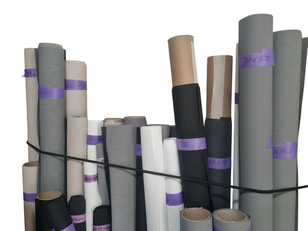 coupon screendoek van de rol 