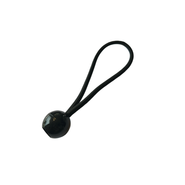 Elastiek met bal 6mm 18cm, 25 stuks