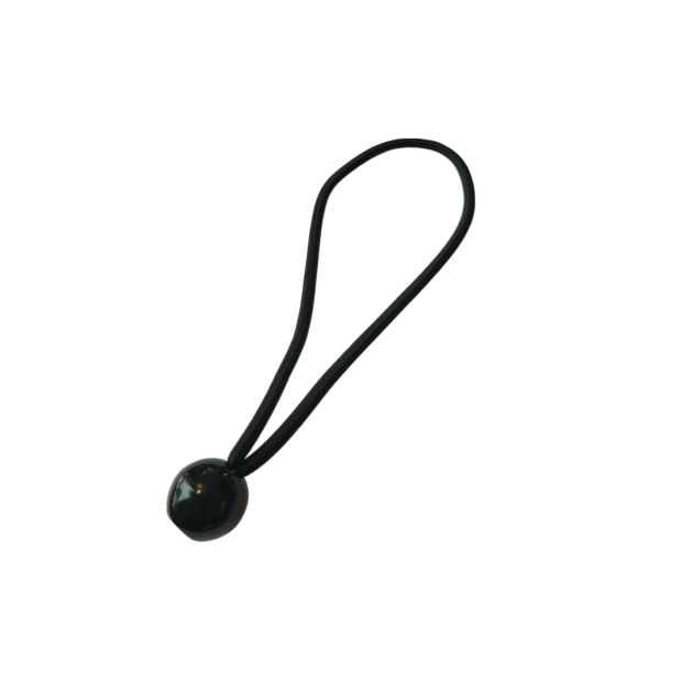 Elastiek met bal 6mm 25 cm, 25 stuks