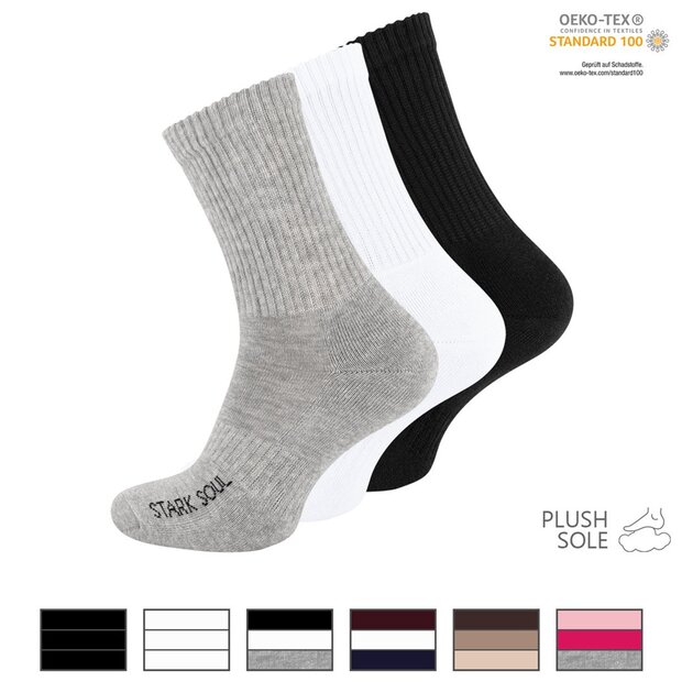 Stark Soul sportsokken met badstofzool unisex