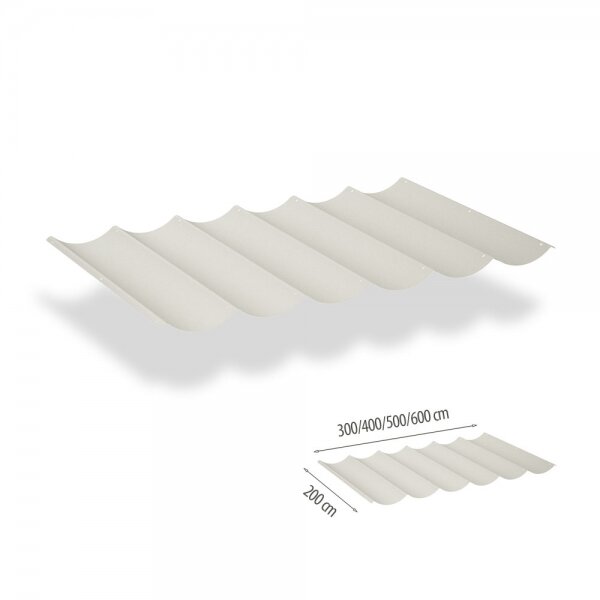Harmonicadoek handmatig 200 x 300 cm -Sahara sand