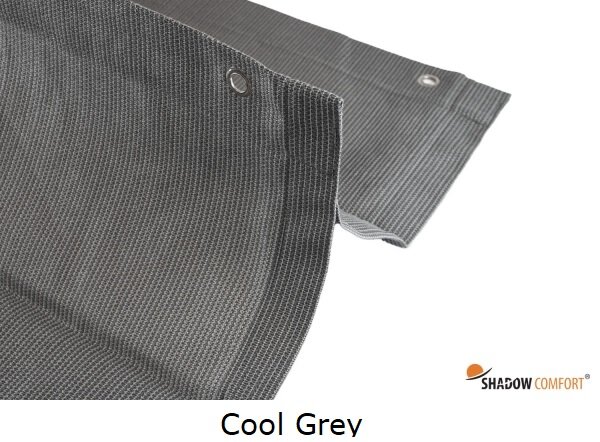 Outlet harmonicadoek  Cool grey B370cm x D370cm