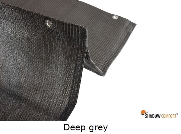 Harmonicadoek 2.9x4m waterdoorlatend Deep Grey