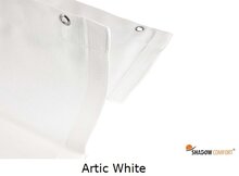 Harmonicadoek 2.9x5m waterdoorlatend Artic White